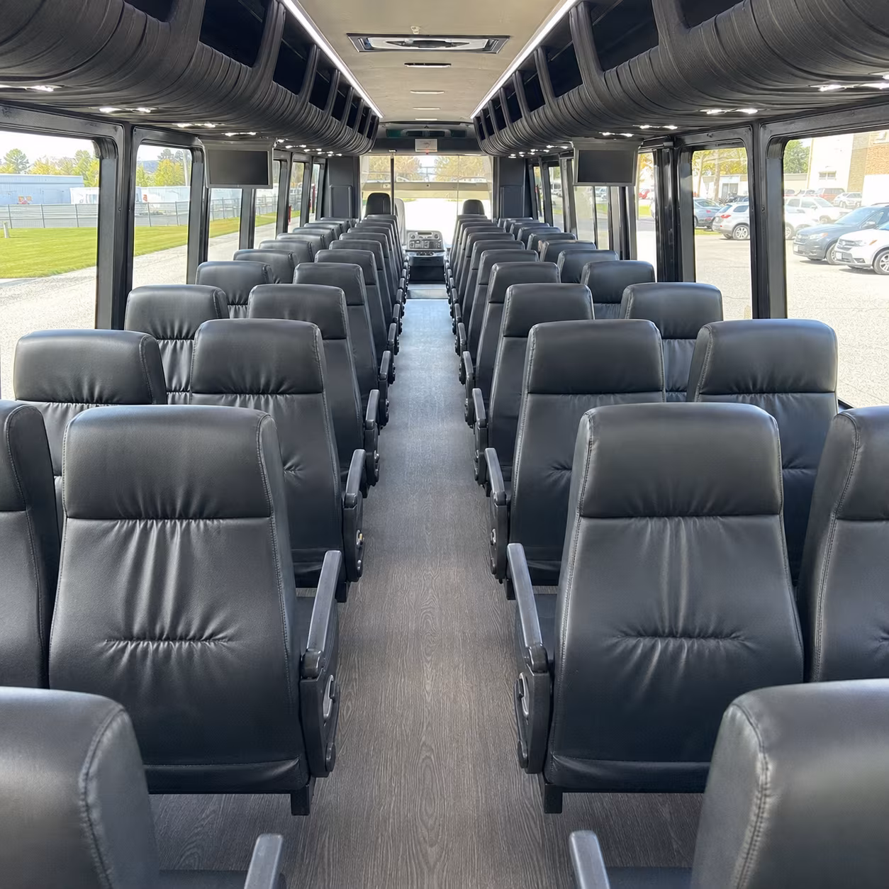 national city event transportation with a private charter bus in national city