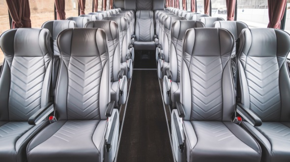 55 passenger charter bus interior temecula