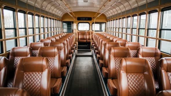 chula vista school bus rental inside